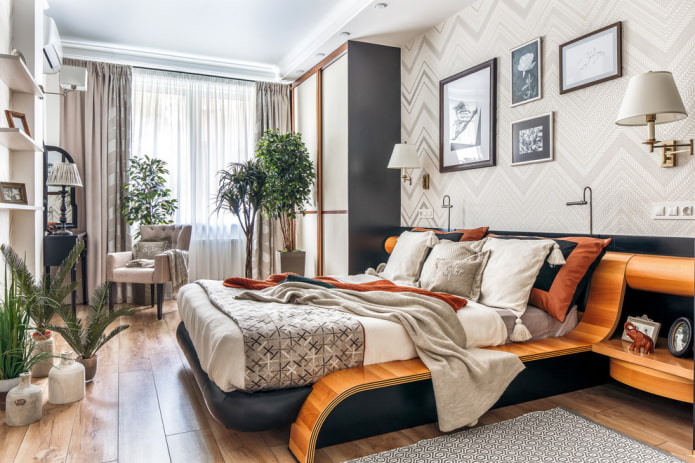 American classic style bedroom