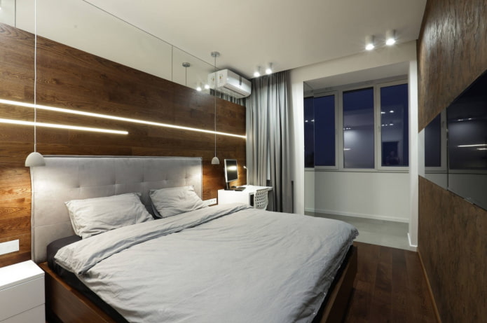 how to organize lighting in the bedroom