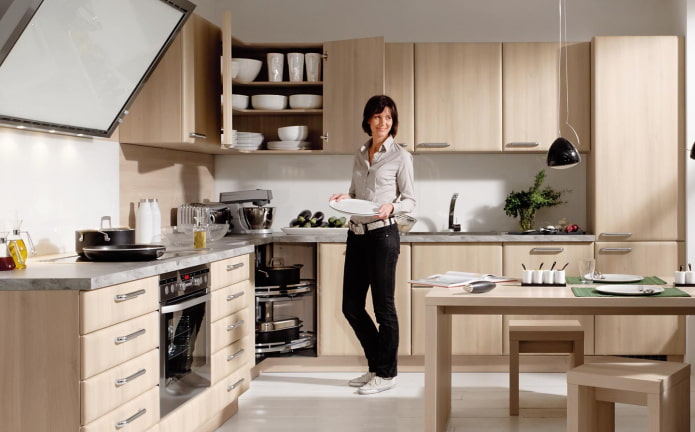 ergonomics of kitchen furniture