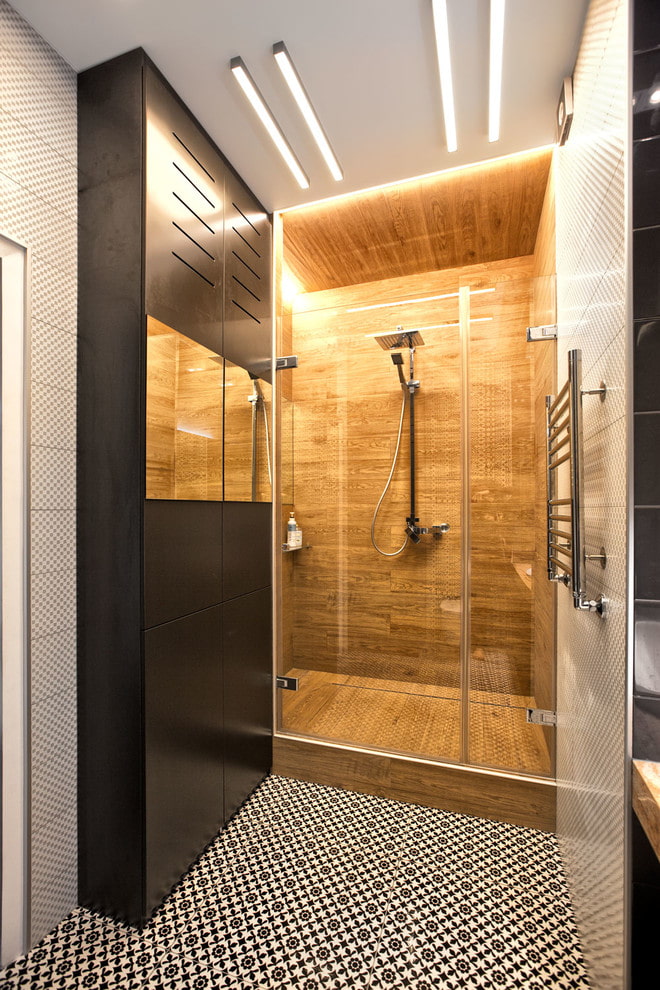 Shower cabin without additional functions