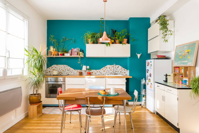 DIY retro kitchen design
