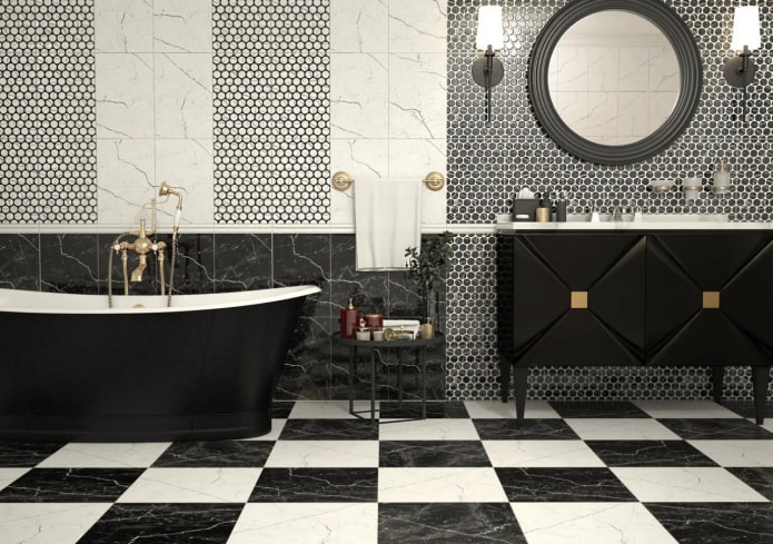 advantages of floor tiles in the bathroom
