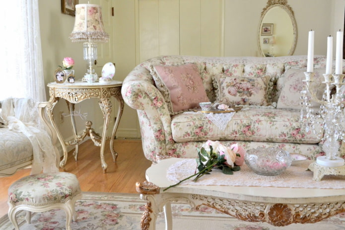shabby chic in the interior