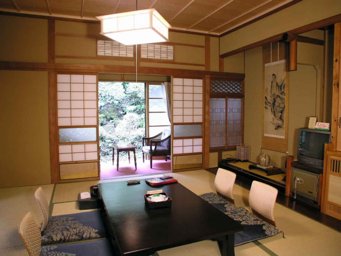 Japanese style in the interior