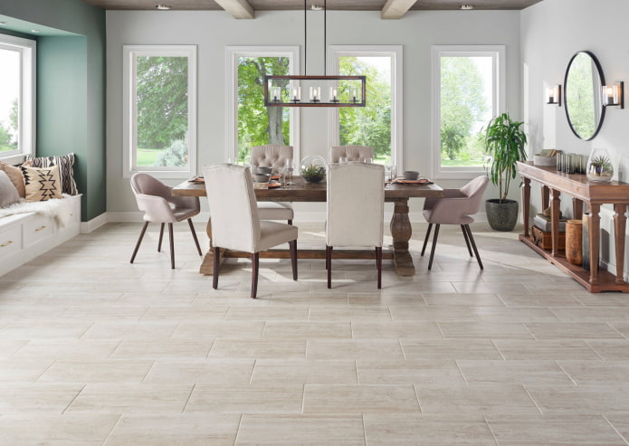 porcelain stoneware floor tiles