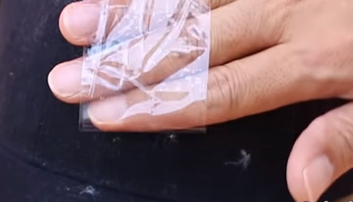 tape on fingers