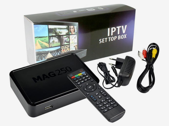 IPTV-Set-Top-Box vom Anbieter