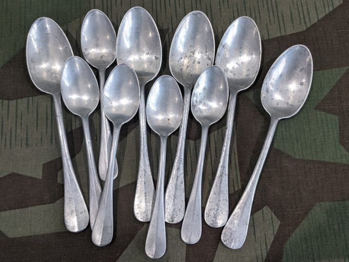 aluminum spoons