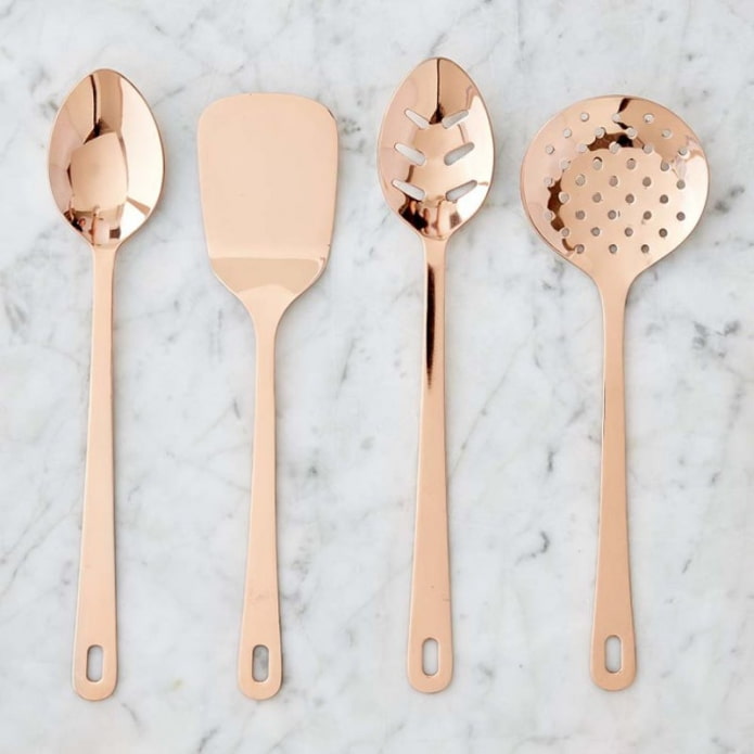 copper utensils