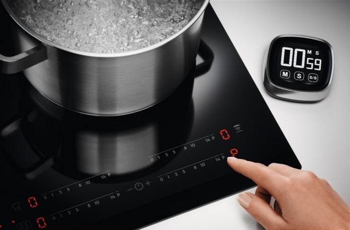 temperature on induction hob