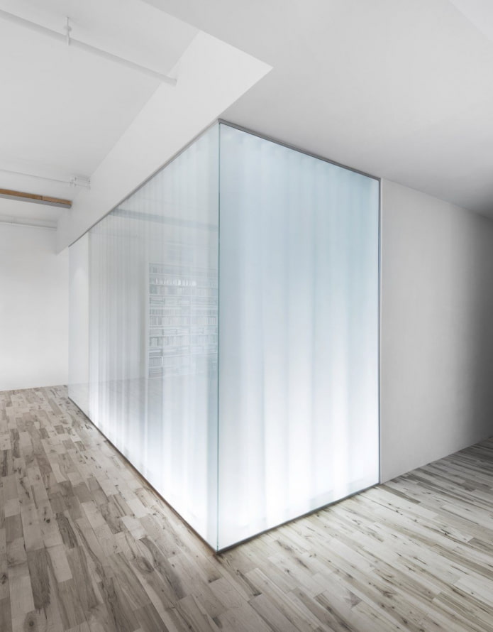 all-glass partitions
