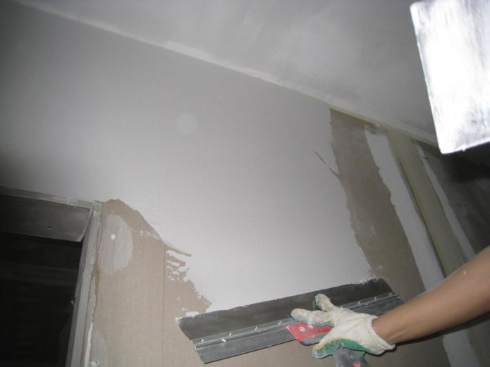 application of polymer putty