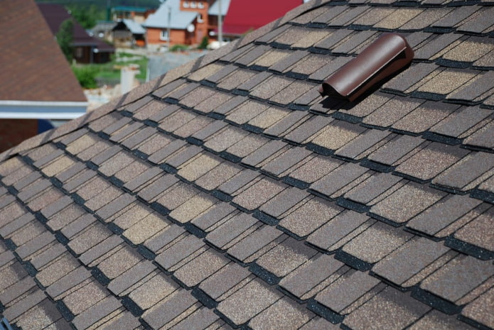 three-layer flexible roof tile type Brix