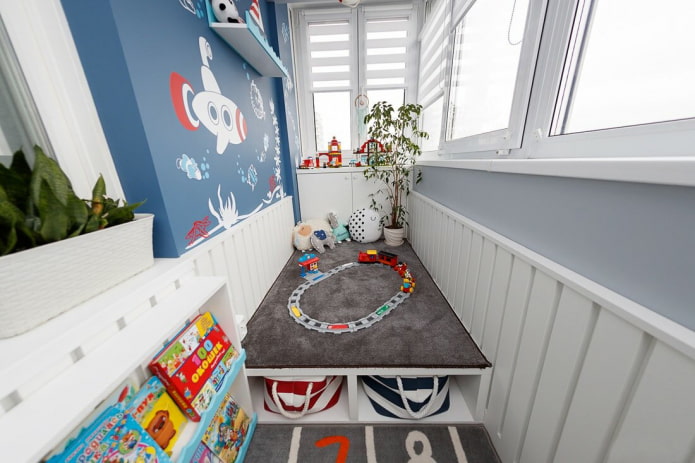 Playroom for a child