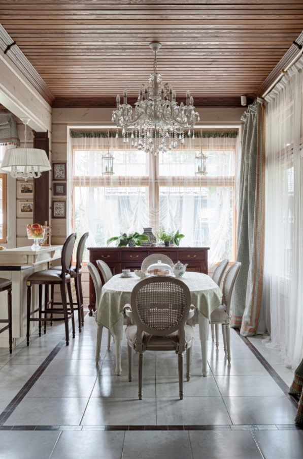 Provence style dining room