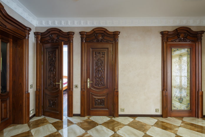 solid wood interior doors