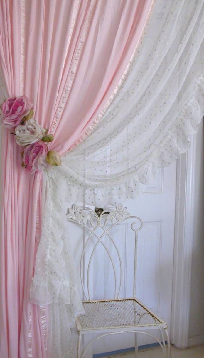 curtains with ruffles
