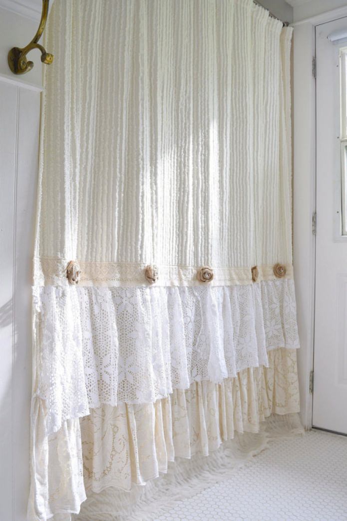curtains with ruffles