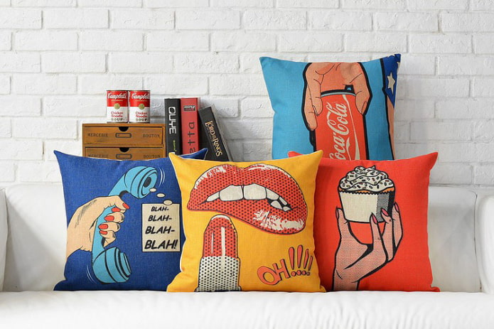 pop art pillows