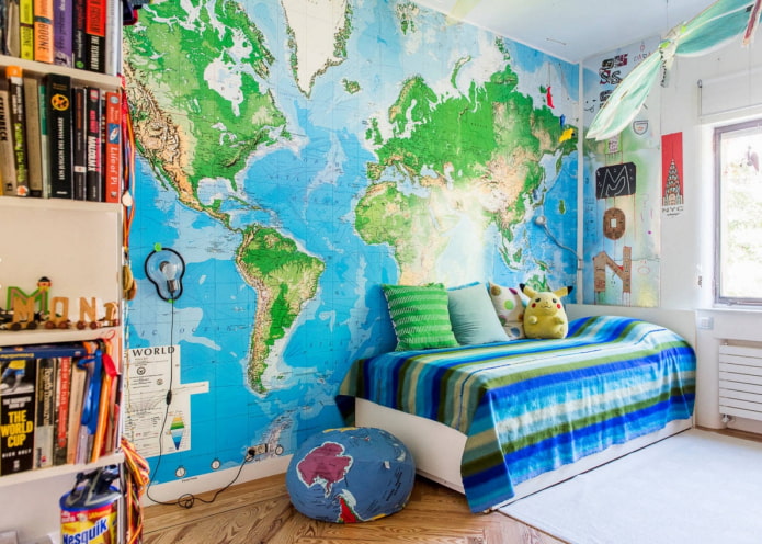larawan ng wallpaper na may mapa ng mundo