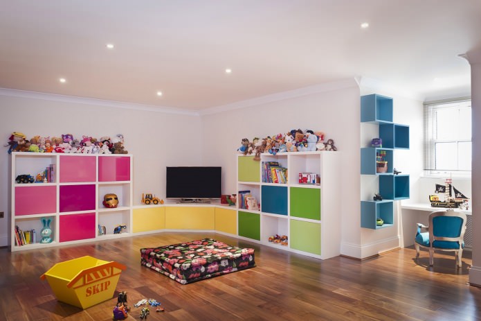 ideas for storing toys in the nursery