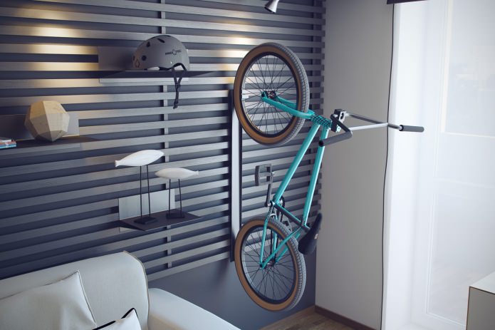 BMX in youth room design