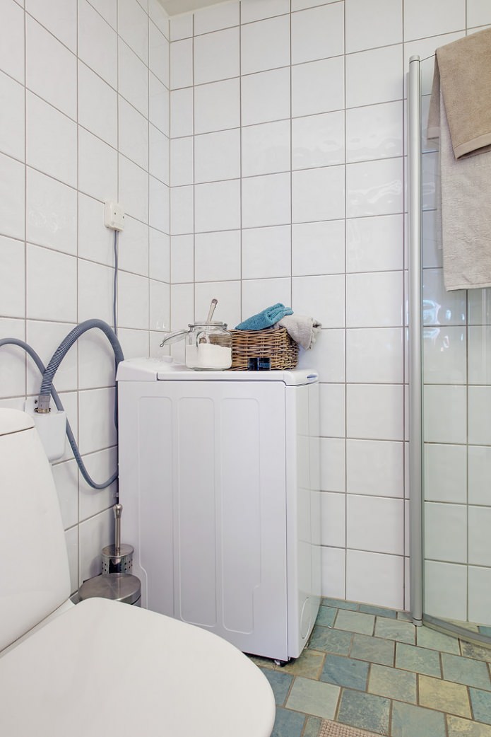 Disenyong panloob na banyo ng Sweden