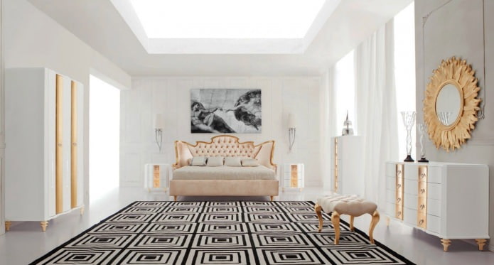 Art-Deco-Schlafzimmer-Design