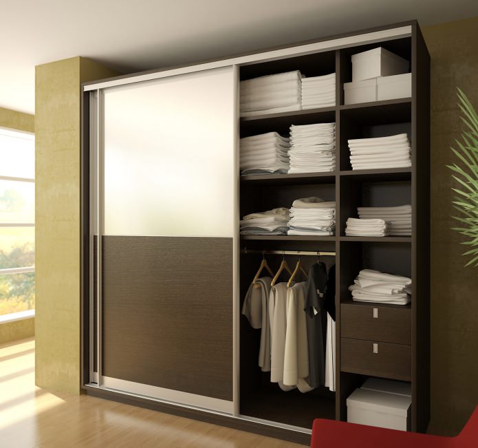 cabinet-type wardrobe