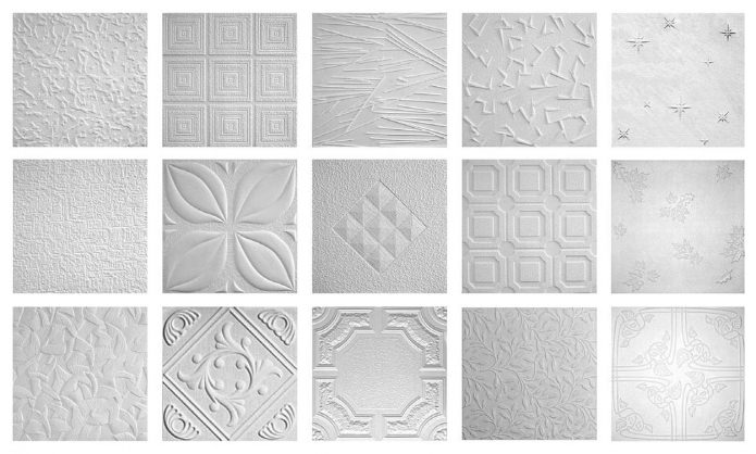 Styrofoam Ceiling Tile Design Options
