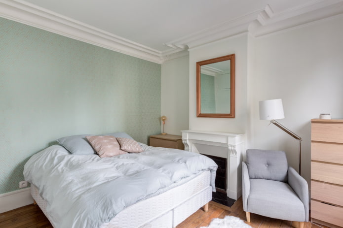 pastel bedroom design