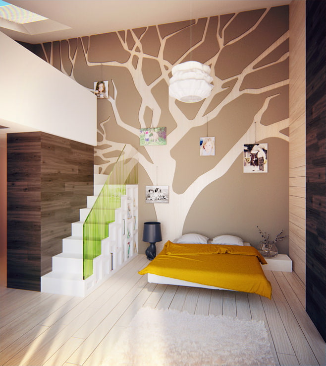 design of a children's room for a teenager