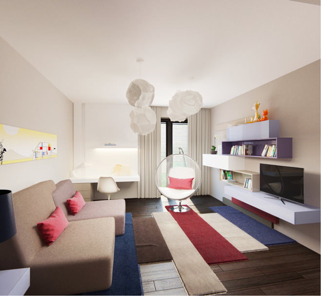 design of a children's room for a teenager
