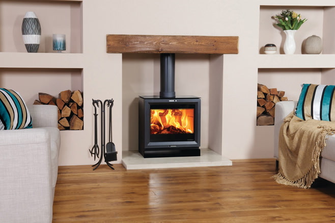 artificial fireplaces in apartments