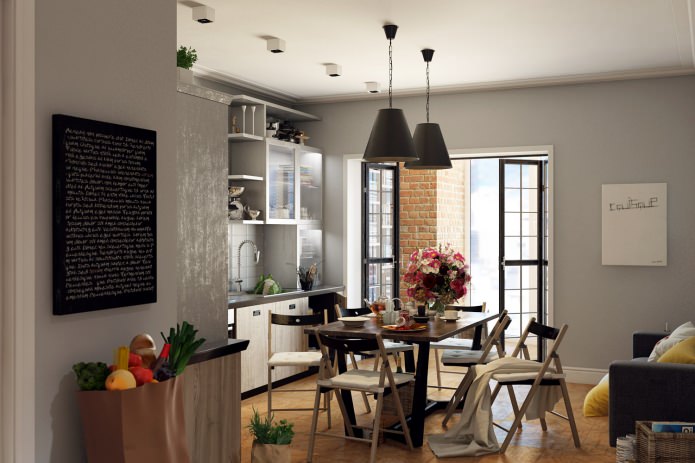 kitchen-dining room