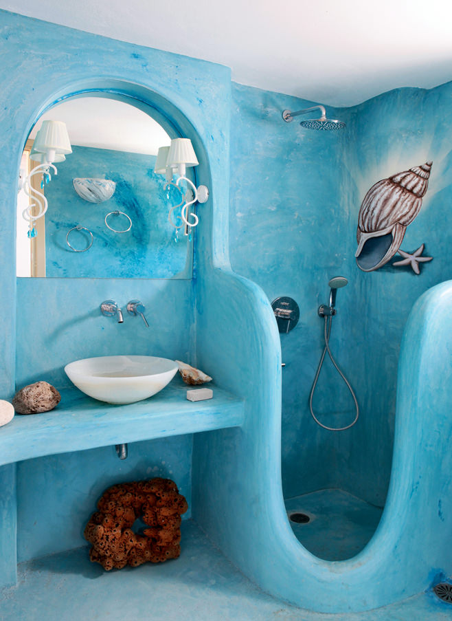 bathroom in nautical style