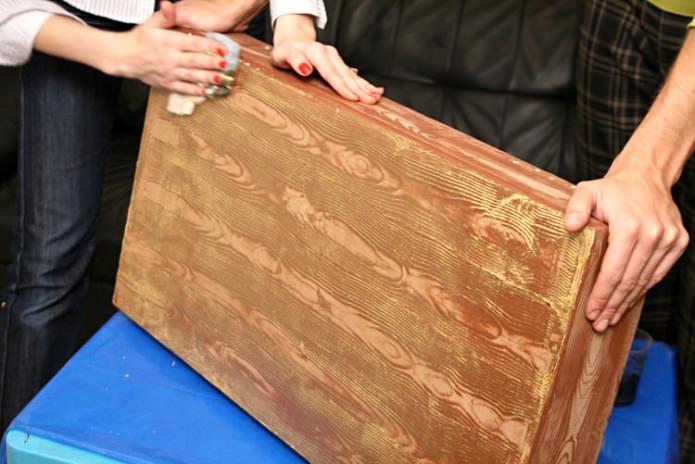 DIY wooden chest