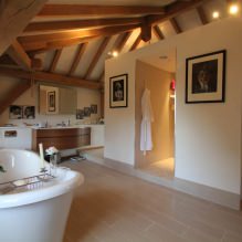 Country-style bathroom: features, photo-2