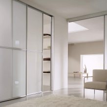 Options for the design of the facades of the doors of the sliding wardrobe-11
