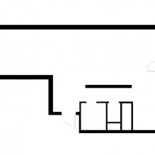 Design project for a three-room apartment of 66 sq. m-1