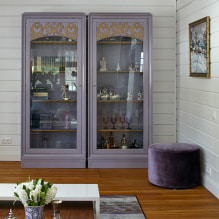Lavendel Interieur: Kombination, Stilwahl, Dekoration, Möbel, Vorhänge und Accessoires-0