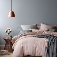 Bedroom interior decoration in pastel colors-6