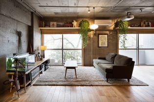 Grunge style in the interior: key design features, photo