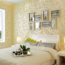 The choice of wallpaper for the bedroom: design, photo, combination options-13