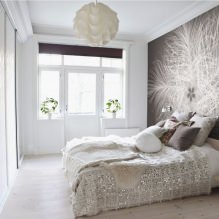 The choice of wallpaper for the bedroom: design, photo, combination options-4