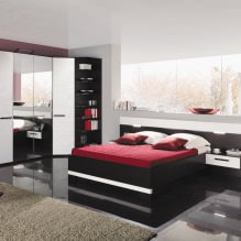 Corner wardrobe in the bedroom: types, content, sizes, design-3