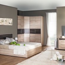 Угаона гардероба у спаваћој соби: врсте, садржај, величине, дизајн-5