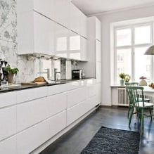 How to choose wallpaper for a small kitchen? -8