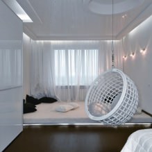 Swing in der Wohnung: Ausblicke, Wahl des Aufstellortes, die besten Fotos und Ideen für das Interieur-11