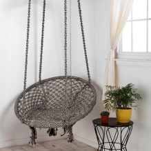 Swing in the apartment: views, choice of installation location, the best photos and ideas for the interior-15